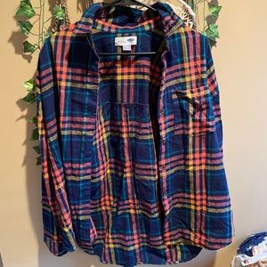 ON women’s boyfriend flannel